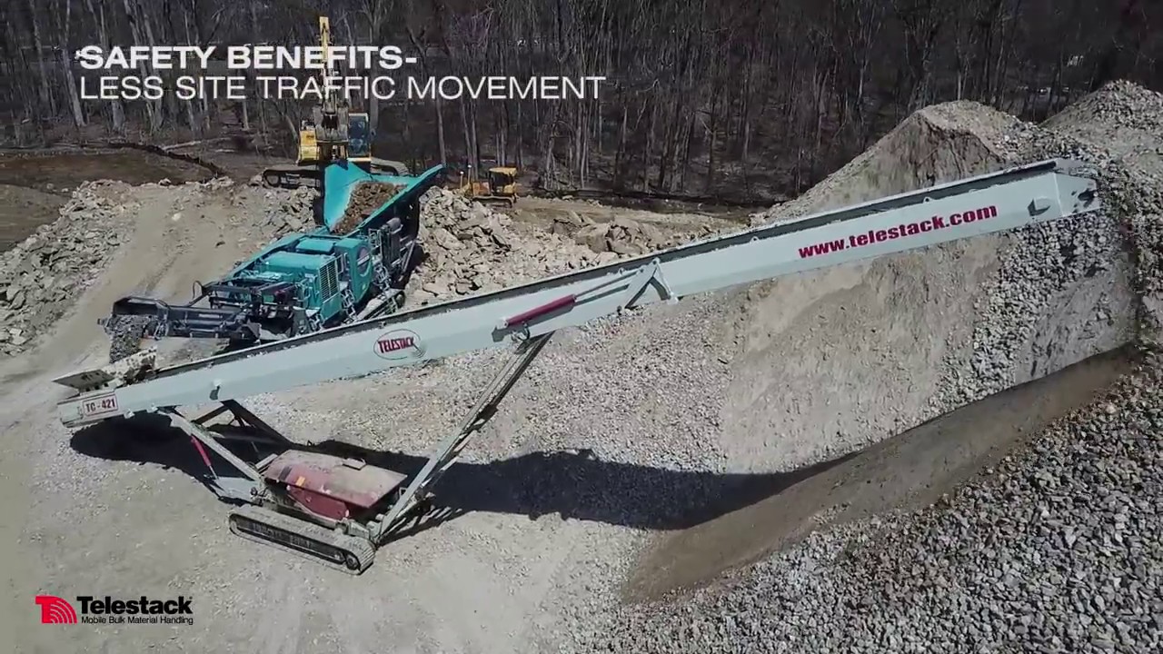 TC 421 Tracked Conveyor