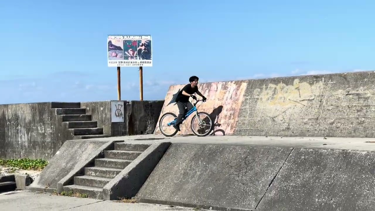 バイクトライアル@沖縄