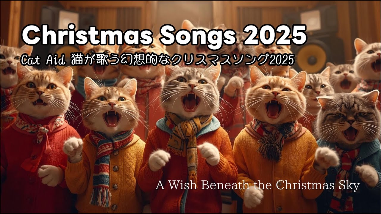 Cat版「Do They Know It’s Christmas?」Cat Aid：【Singing AI/歌えるAI音楽】(カラオケ付き)