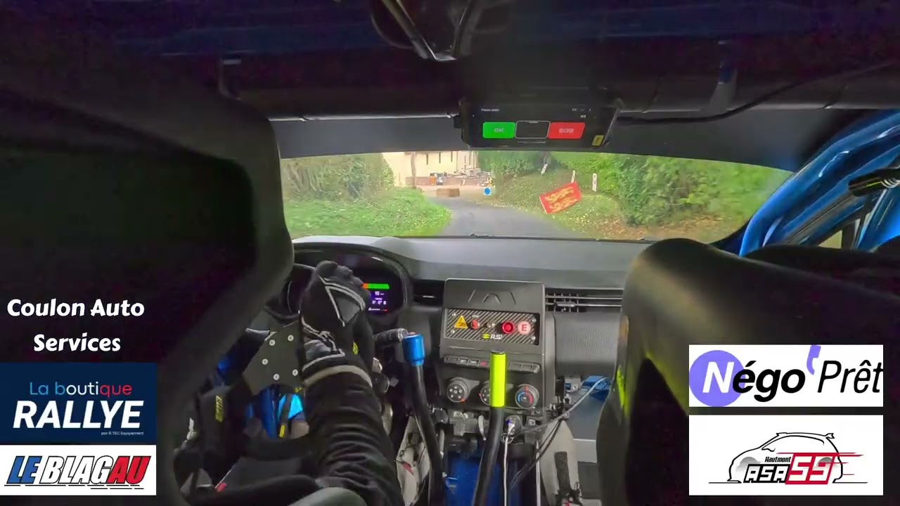 La Finale 2025 Lisieux - FFSA- Andrea Pelini / JL Hottelet Renault Clio Rally5