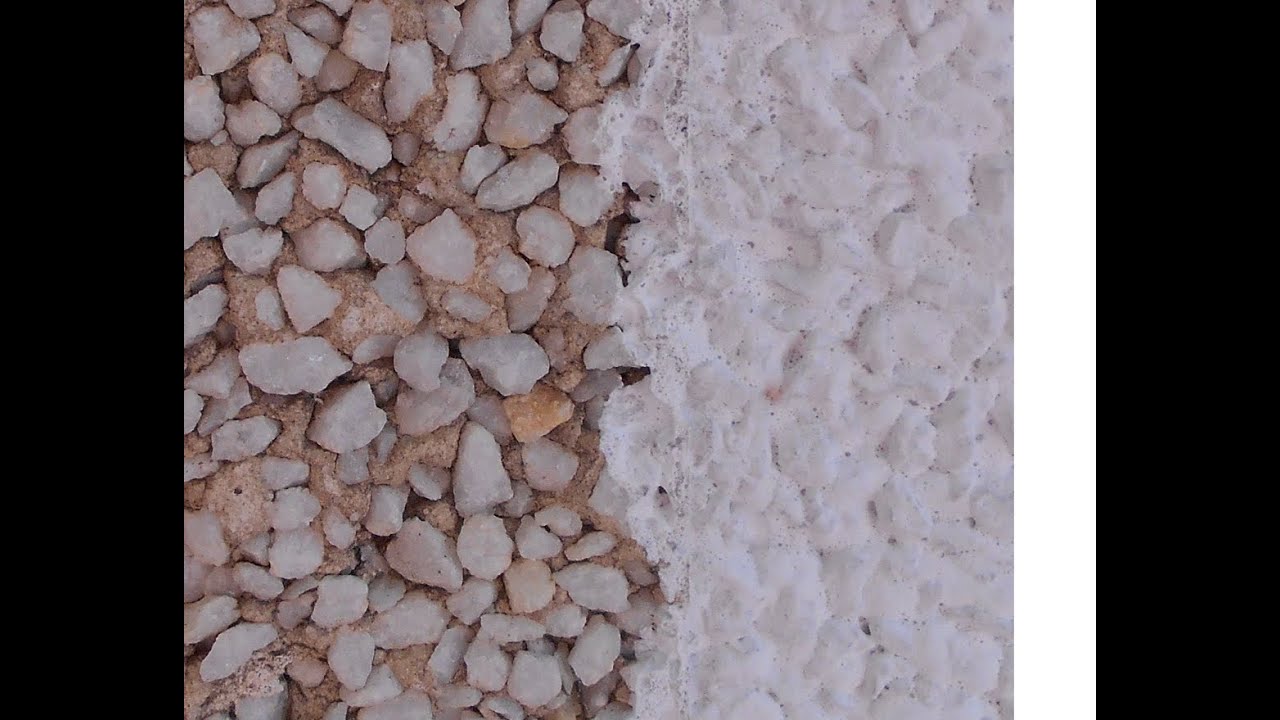 Pintar mortero monocapa piedra proyectada