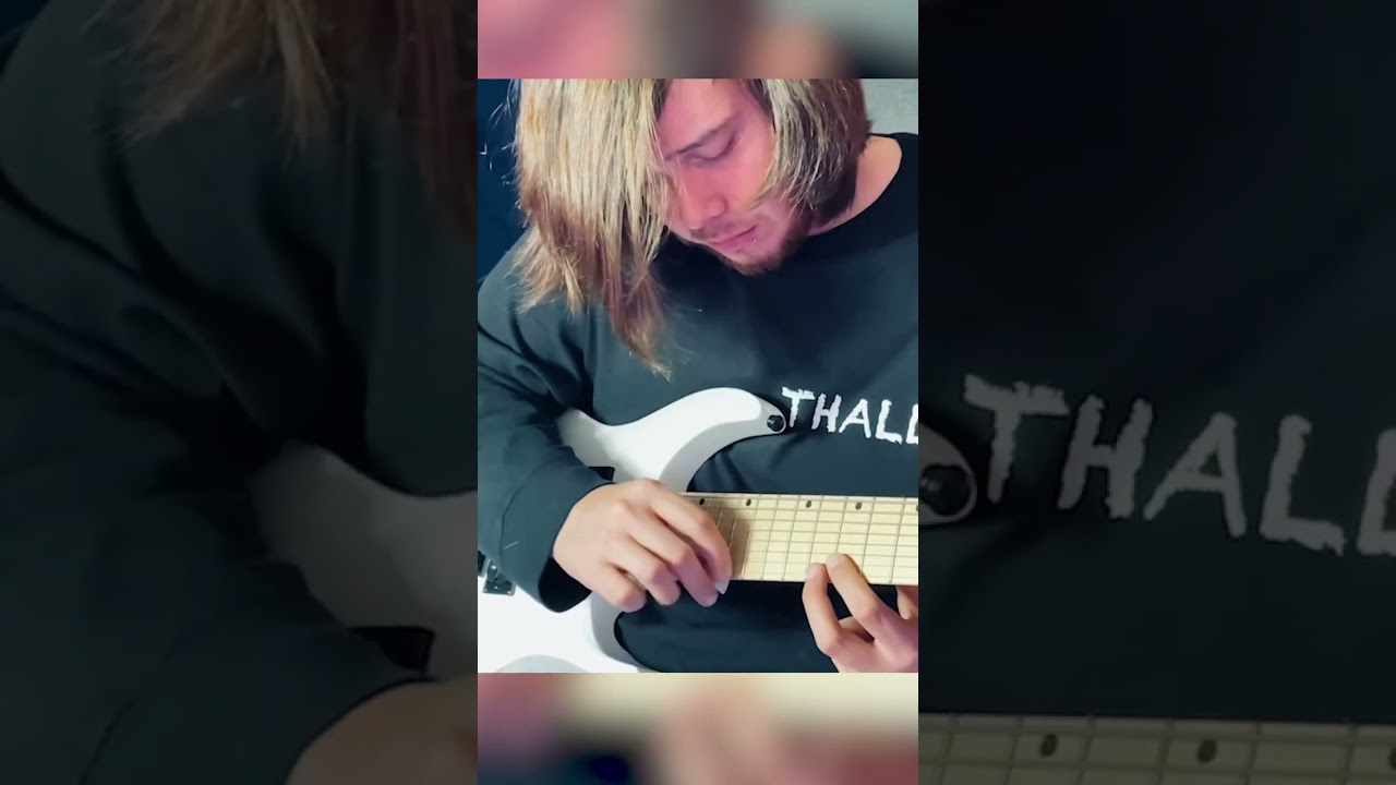 Dissonant Tapping channeling my inner @RingsofSaturnBand  #guitar #shred #tapping #techdeath