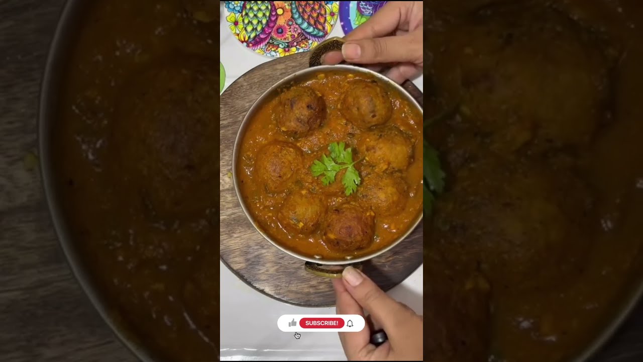 Kachha Kela Kofta Curry in 15 Minutes!