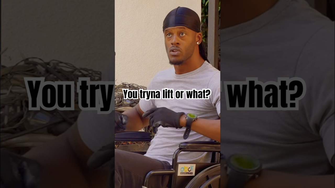 Wendell po prostu chce się trochę poćwiczyć! ♿️💪🏾😂 #fyp #kr&oacute;tkie filmy #komedia #w&oacute;zekwendell #bw...