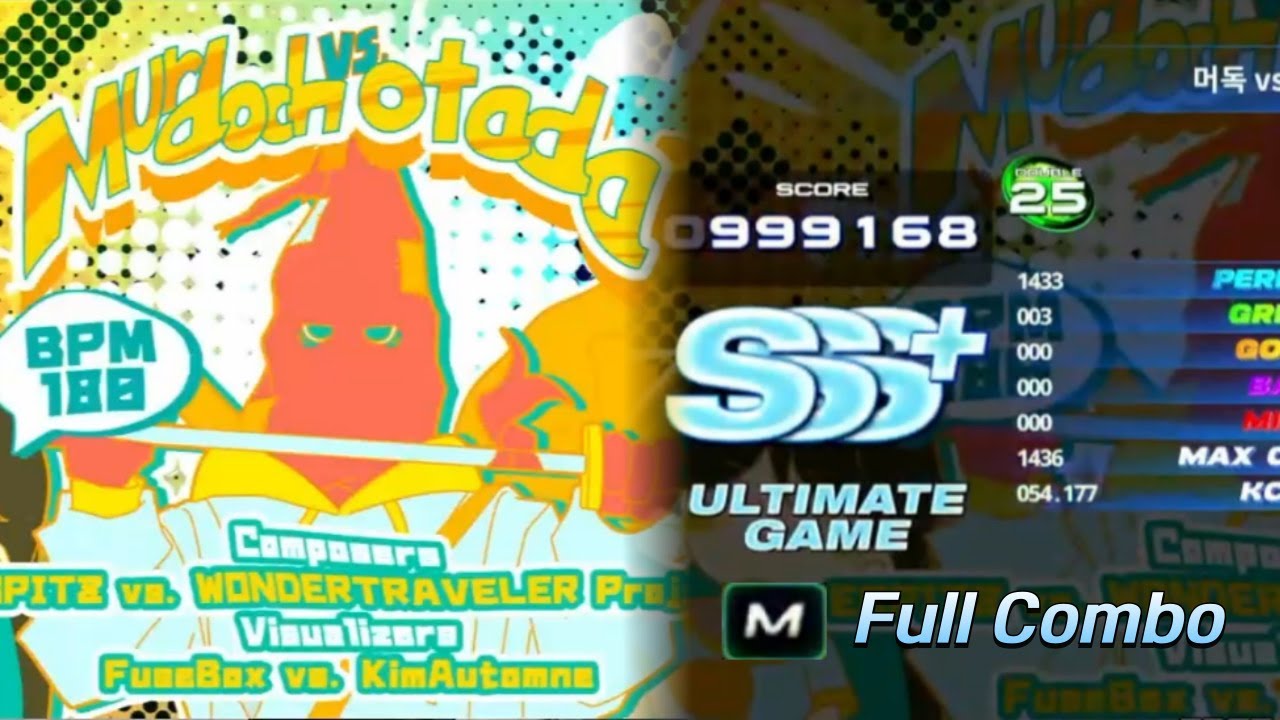 FEFEMZ Murdoch vs Otada D25 Mirror 3Great Full Combo