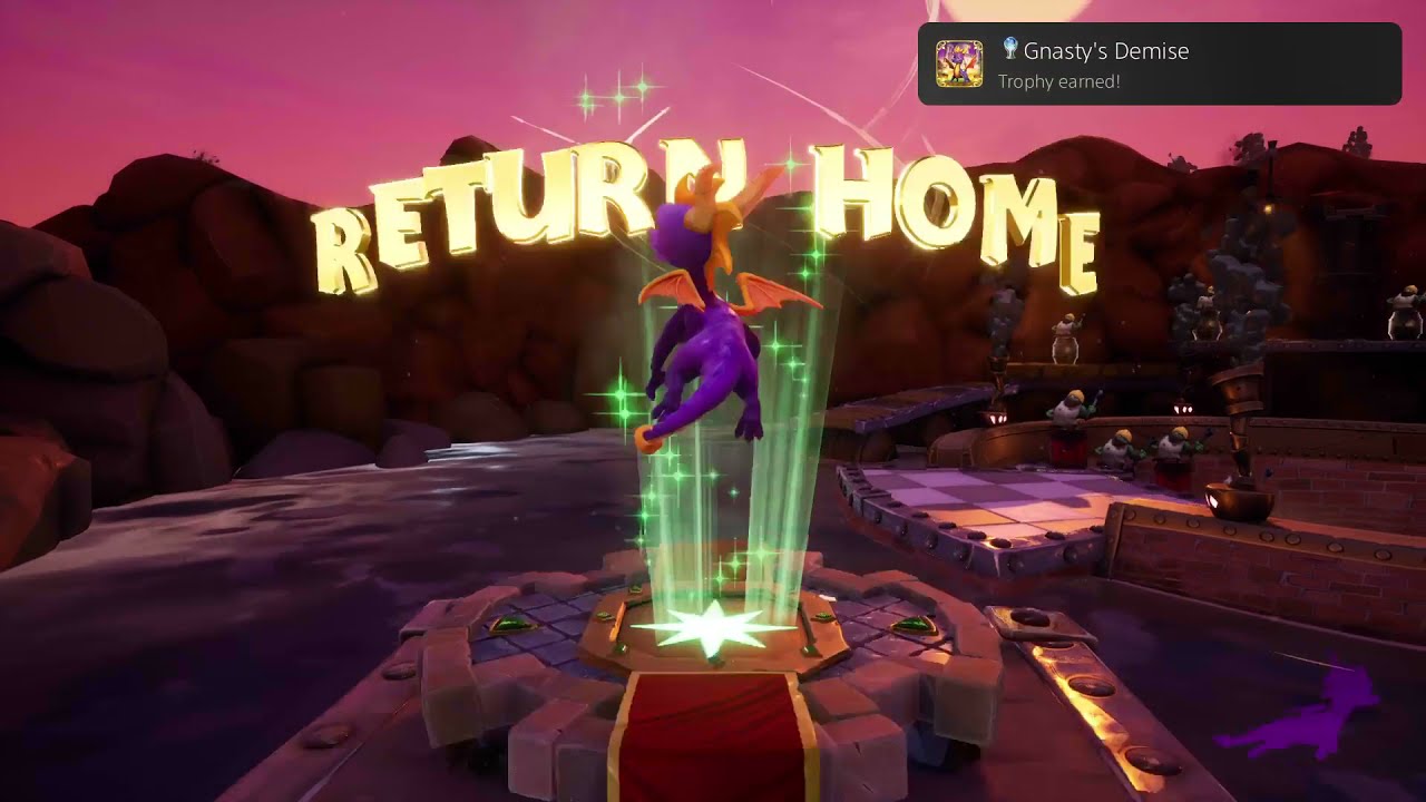 Spyro Reignited Trilogy (Spyro 1) Platinum Trophy!