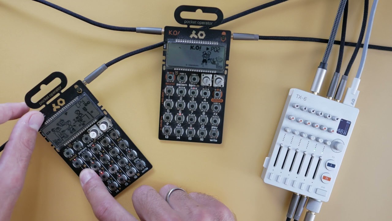 gotta love them! // POCKET OPERATOR beat making
