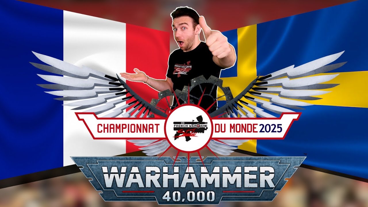 🏆 Warhammer 40K : Comment la France est devenue Championne du Monde – France VS Suède