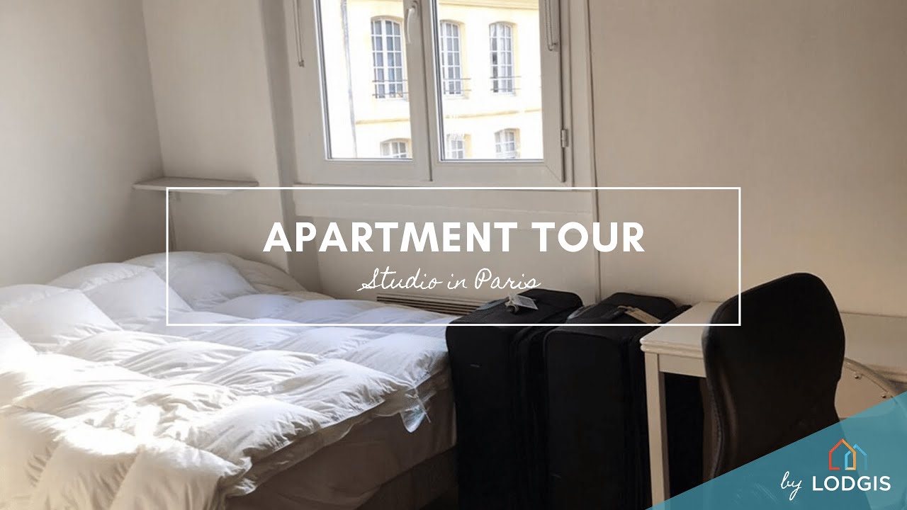 Apartment Tour // Furnished  17m2 in Paris – Ref : 10520084