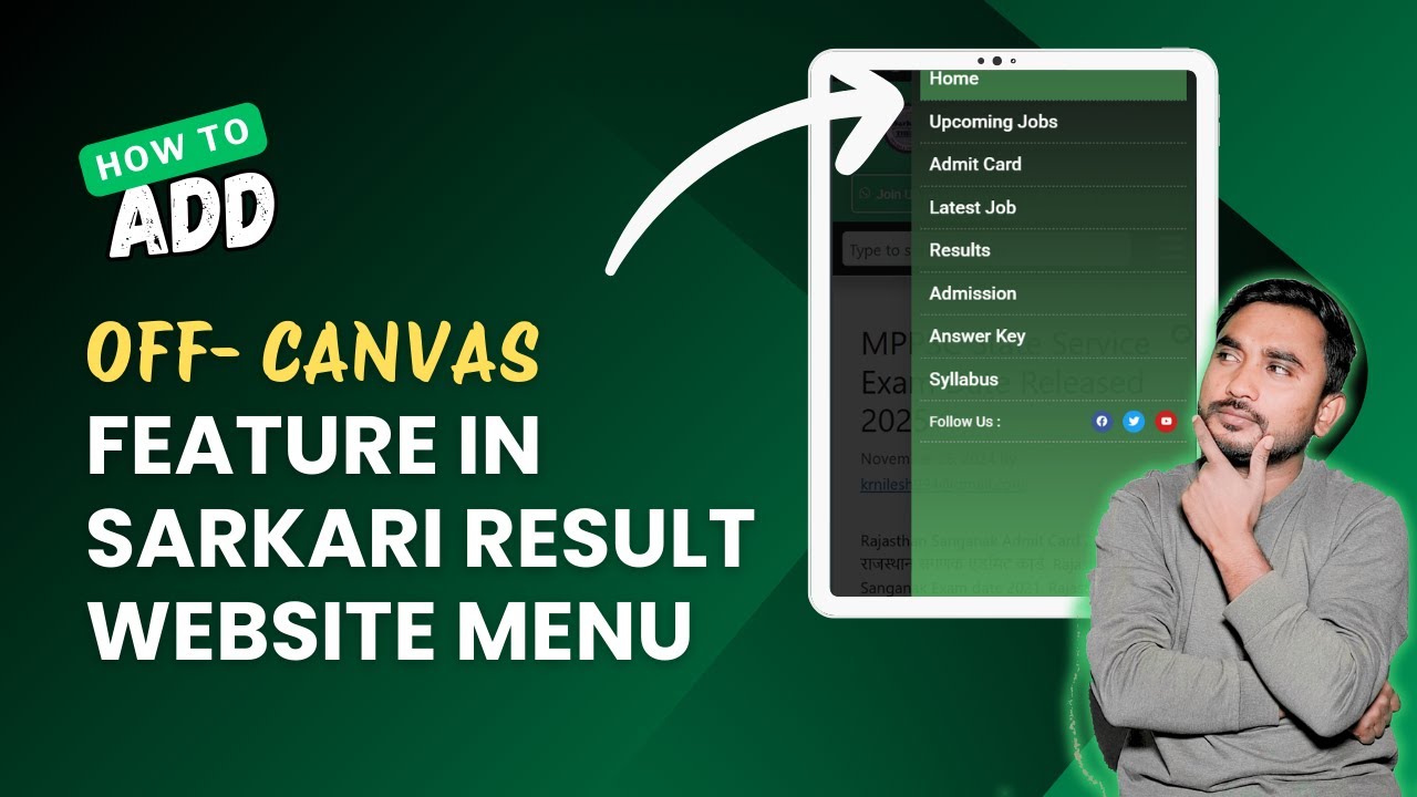 How I created a Stunning Off-Canvas Menu For Mobile in Elementor Pro Part- 4 | Hindi Tutorial