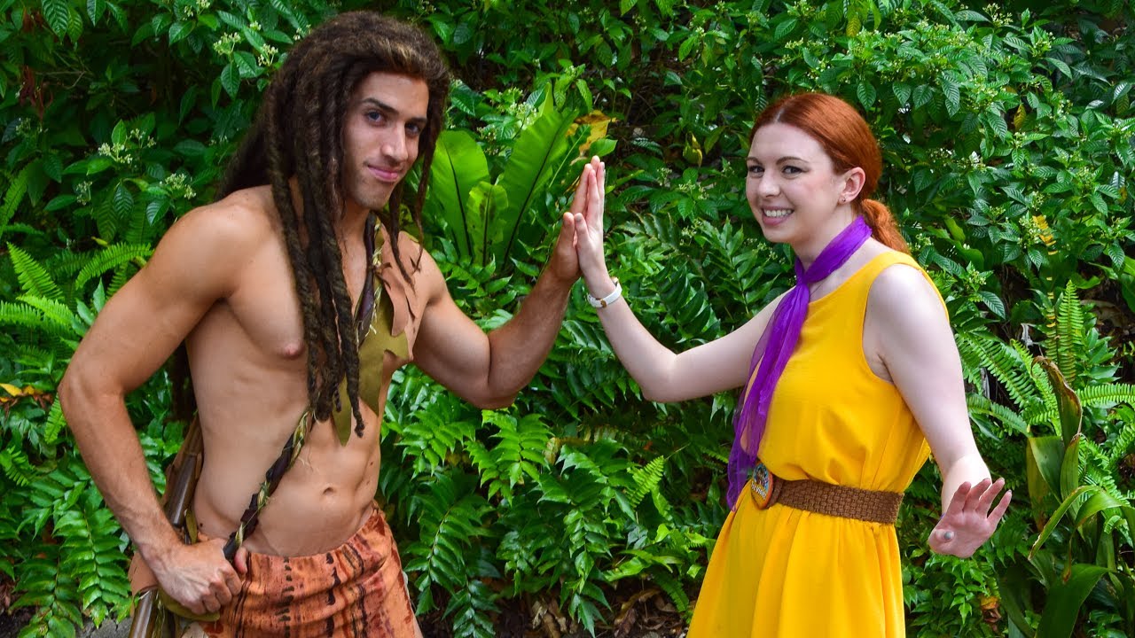 Meeting Tarzan in the Animal Kingdom! ✨ Walt Disney World 2017