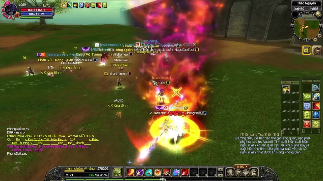 Silkroad Online  - Con đường tơ lụa | NVDGaming 16 - S TA Xem PvP
