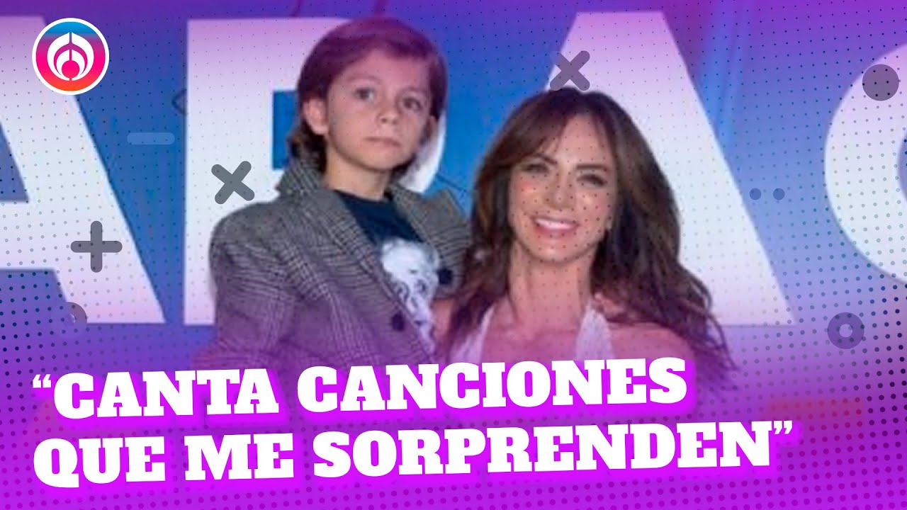 Así reacciona Silvia Navarro gustos musicales de su hijo