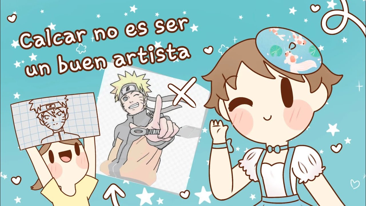Calcar y recolorear no te hace artista!! ene [Diferencias calcar, copiar, recolorear y referencias]
