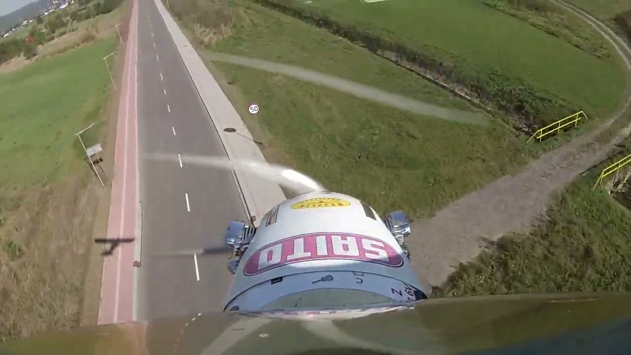 Adam Langer JSL IKAR Jasło Piper J3  Cub zwiad sobota 21 09 2024