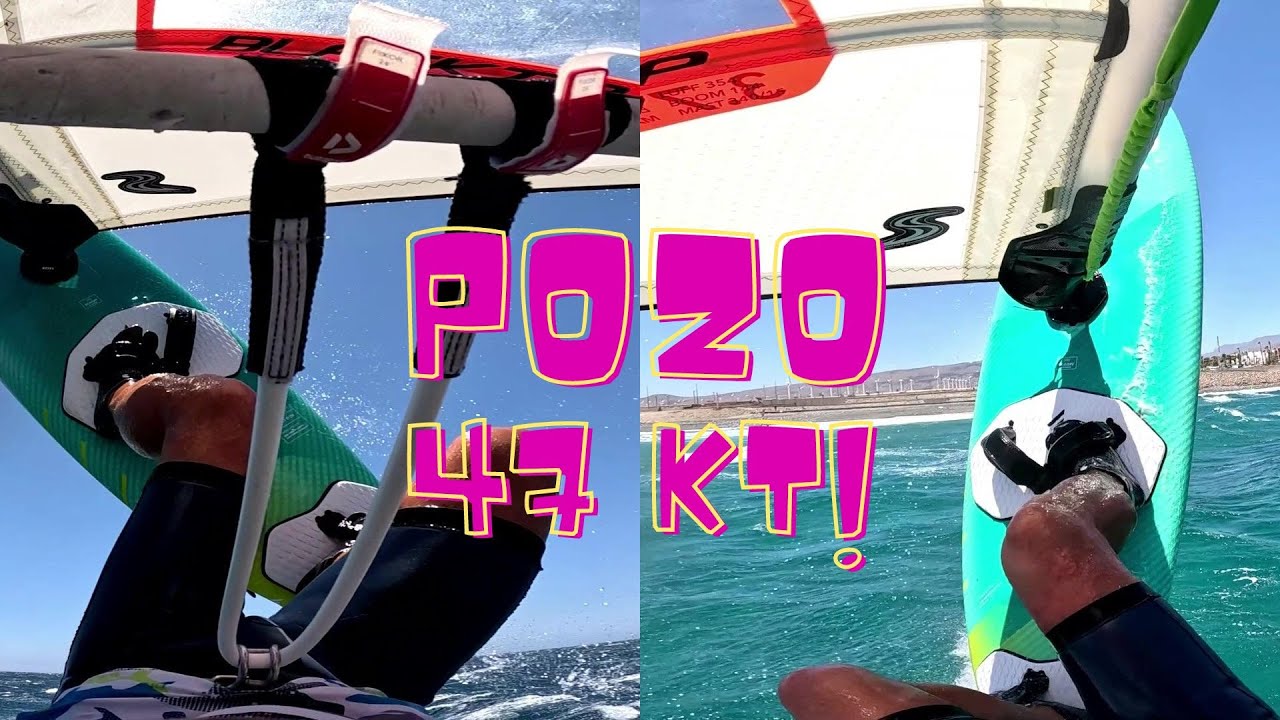 Gran Canaria - Pozo up to 47 knots in 3,7