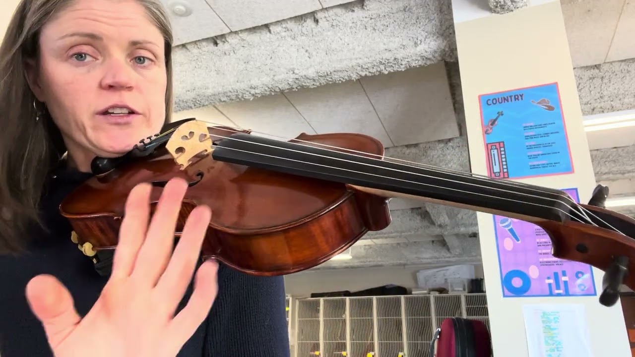 Felicia practice video for viola