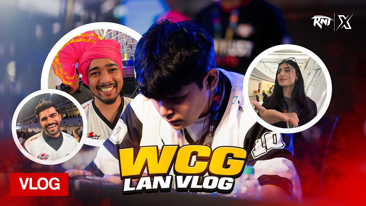 WCG LAN VLOG 🌟 За кулисами с участием легенды Scout Payal Shreeman и других