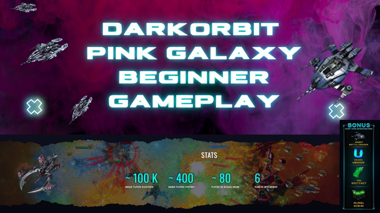 Pink Galaxy Beginner Gameplay first hour guide.