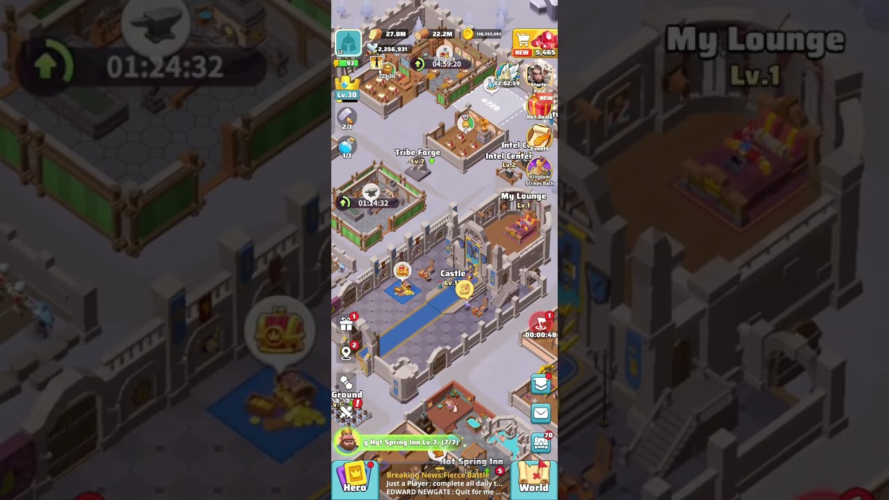 TOP KING || GAMEPLAY || Gathering troops || Going in battle with legions || Event is also going on🏯 
