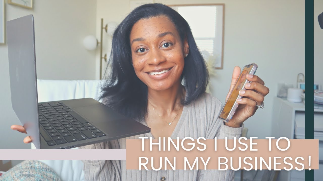 My Favorite Apps + Programs For Running My Business | productivity, design, youtube, e-commerce