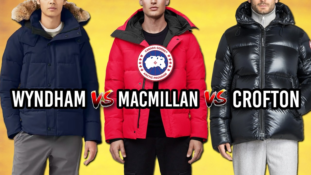 Какая куртка Canada Goose Down лучшая? (Macmillan vs Wyndham vs Crofton)