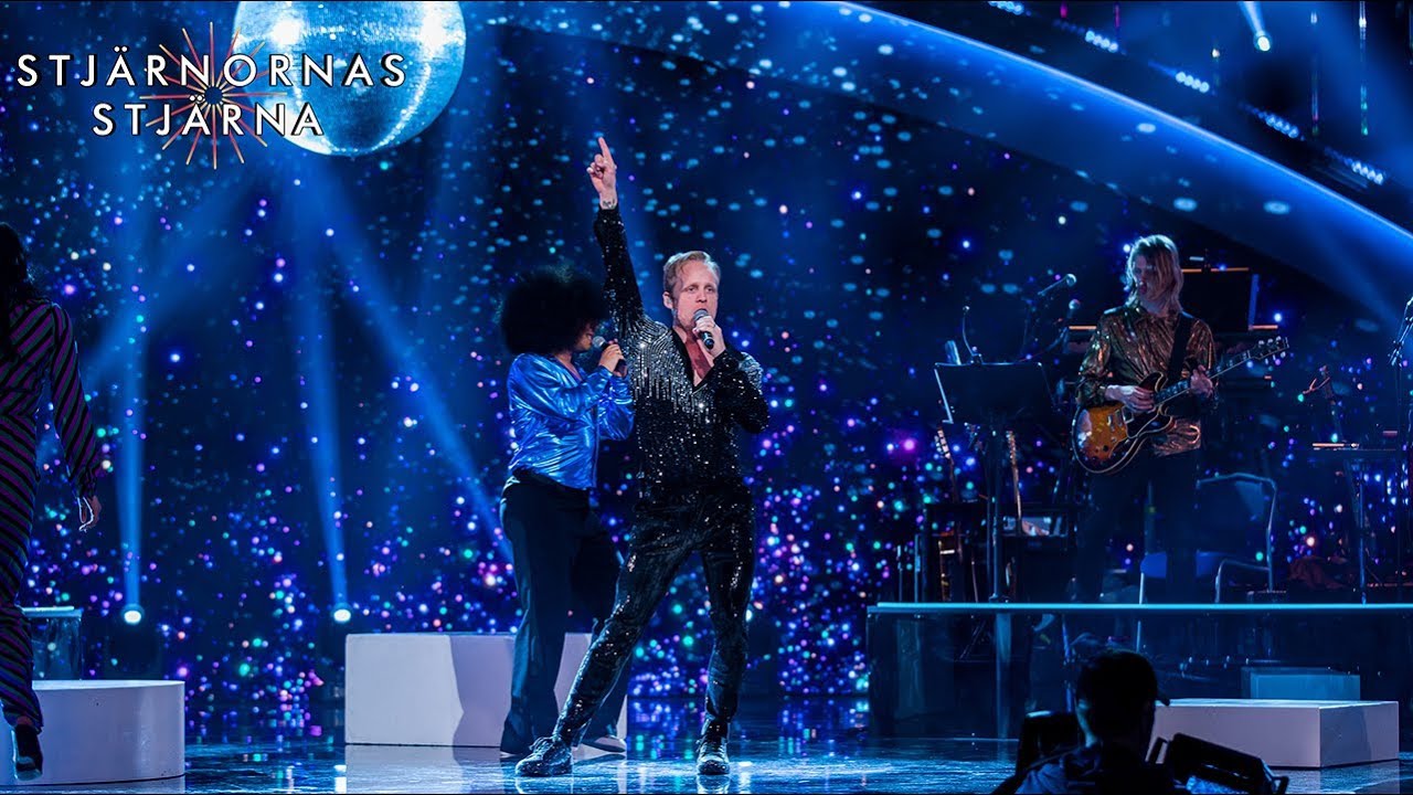 Rakt in i 70-talet med Andreas version av ”Relight my fire” - Stjärnornas Stjärna TV4