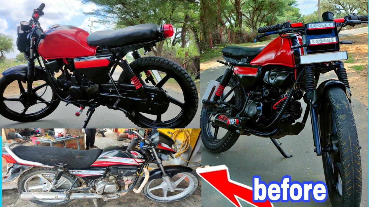 HF Deluxe bike new design modified.   