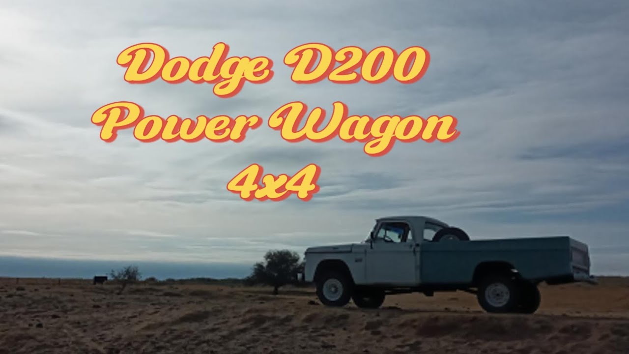 Dodge D200 Holley / Caresa 1 boca