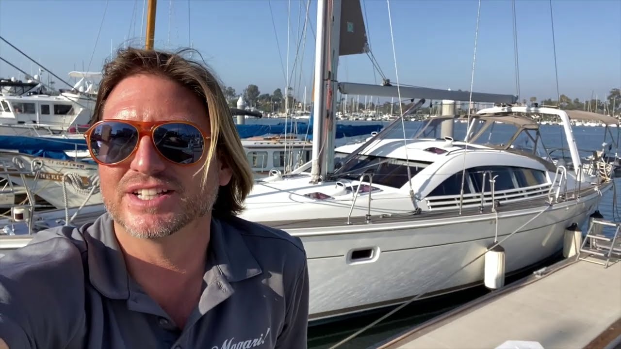 Видеообзор парусной лодки Wauquiez Yacht Pilot Saloon 47 2008 года, Калифорния. Автор: Ян Ван Туил