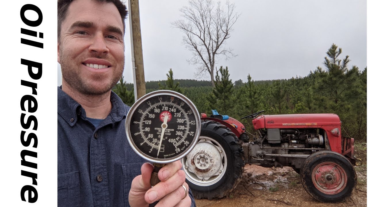No Oil Pressure Massey Ferguson 35 Quick Fix!