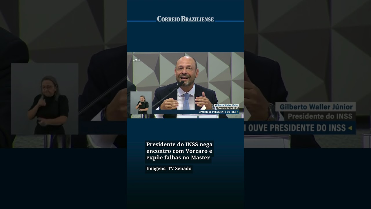 PRESIDENTE DO INSS NEGA ENCONTRO COM VORCARO E EXP&Otilde;E FALHAS NO MASTER