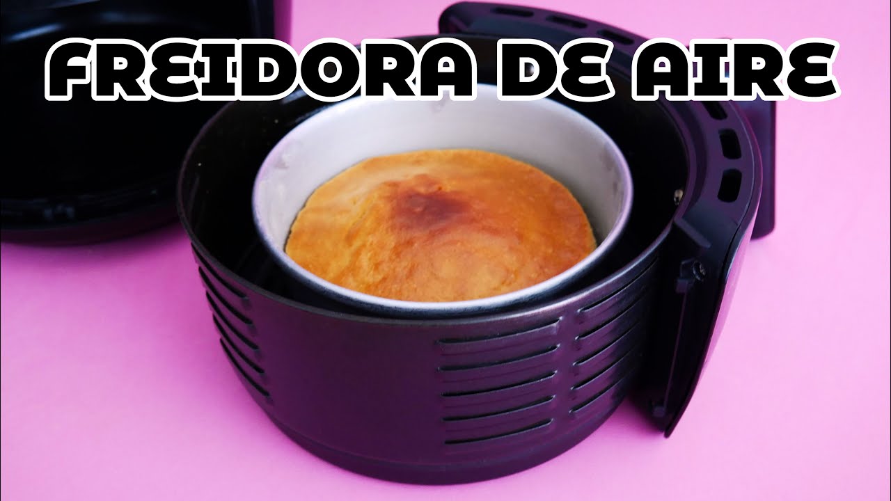 PASTEL DE VAINILLA EN FREIDORA DE AIRE | Ale Hervi