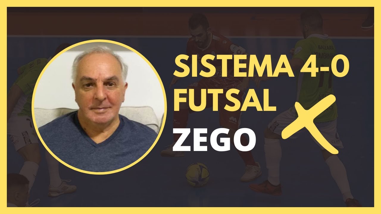 APRENDE DEL SISTEMA 4-0 DE FÚTBOL SALA CON SU CREADOR  ZEGO