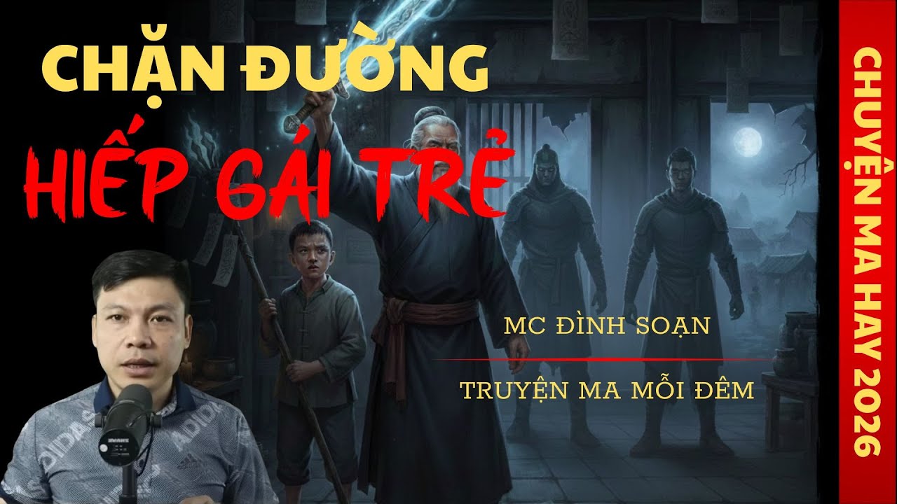 TRUYỆN MA ĐÌNH SOẠN : CHẶN ĐƯỜNG HIẾP GÁI TRẺ / CHUYỆN MA ĐÌNH SOẠN KỂ SỢ
