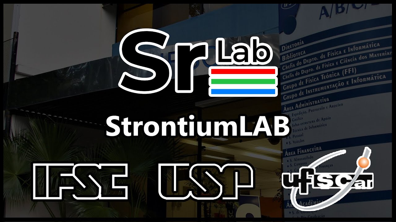 Laboratório de Estrôncio (StrontiumLAB - USP São Carlos) - Pesquisa na Física [2] - #UaiFísica 159