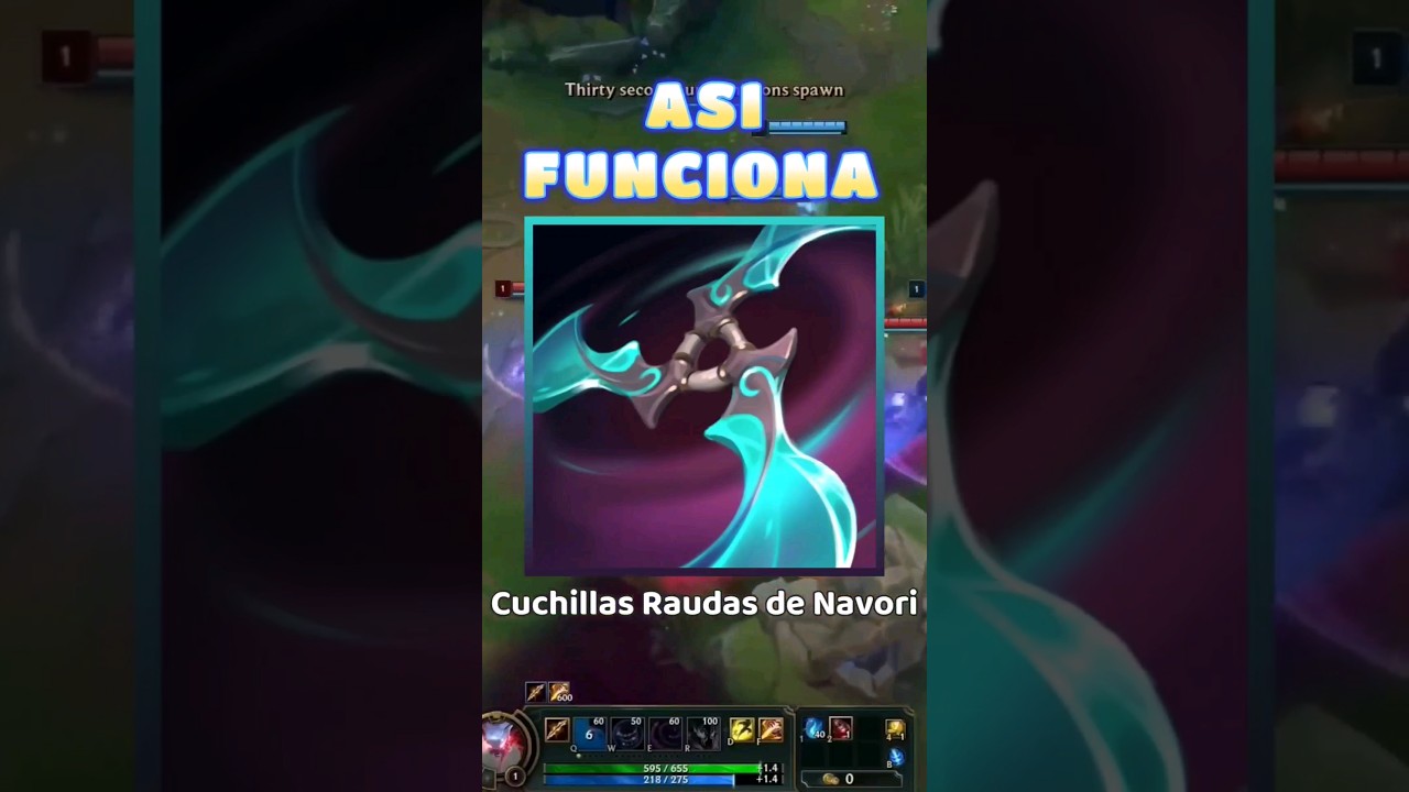 As&iacute; funciona las Cuchillas Raudas de Navori, un &iacute;tem perfecto para los ADC #leagueoflegends