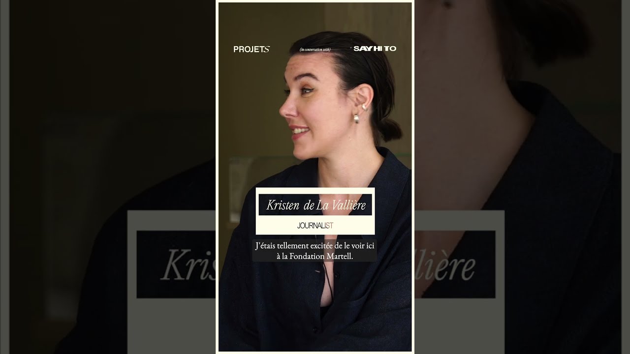 IN CONVERSATION WITH... ANNE-CLAIRE DUPRAT