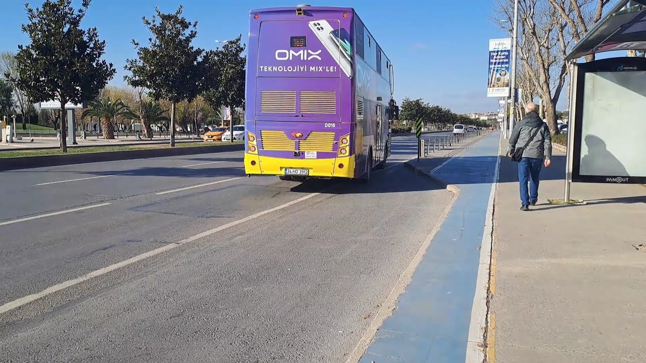 İstanbul'da 16D ile Pendik - Idealtepe Arası Otobüsle Seyahat