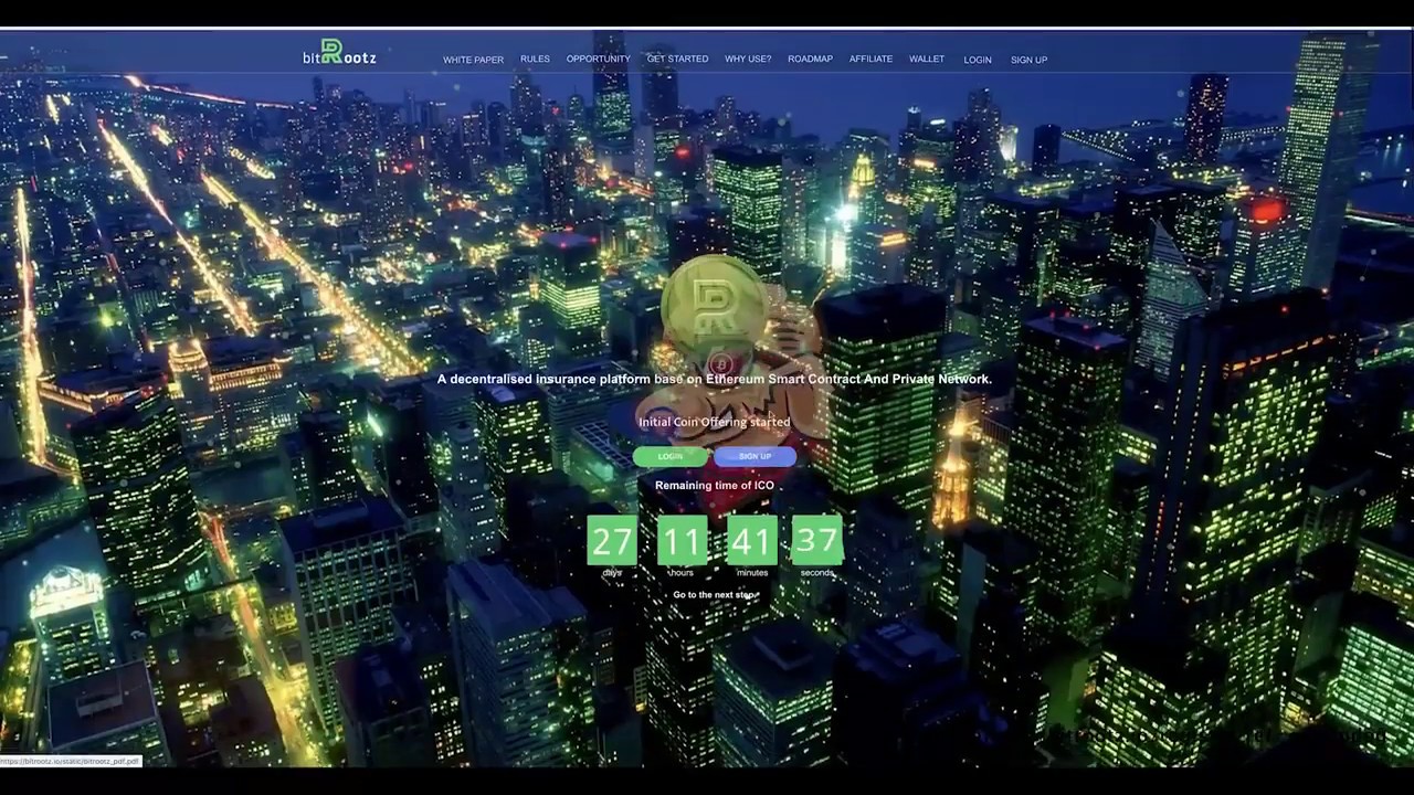 BITROOTZ ICO   NEW LENDING PLATFORM