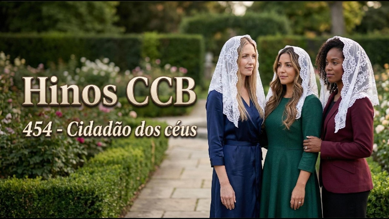 Hino 454 CCB Cantado em Coral • Cidadão dos céus • Para Descansar e Renovar a Esperança