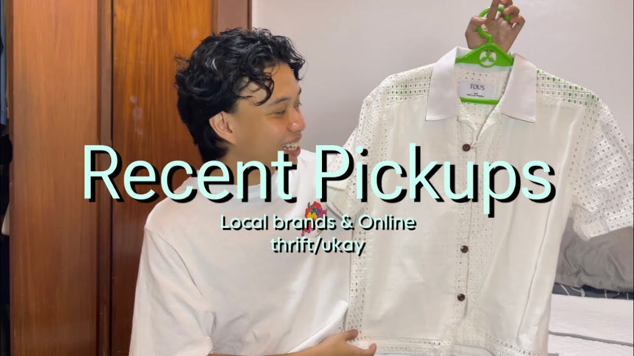 Recent pickups | Local brands and online thrift/ukay ukay stores