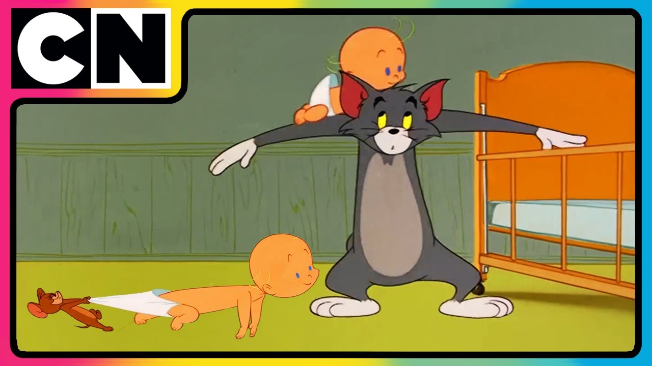 Tom & Jerry🐭😺| Baby on the Loose!😍| Cat and The Mouse | Cartoon for Kids | Best Cartoon | @cnindia
