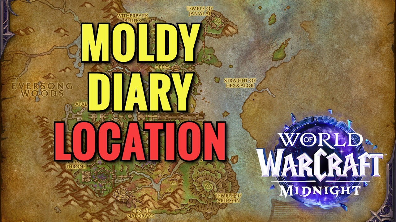 Moldy Diary Location (WoW Midnight)