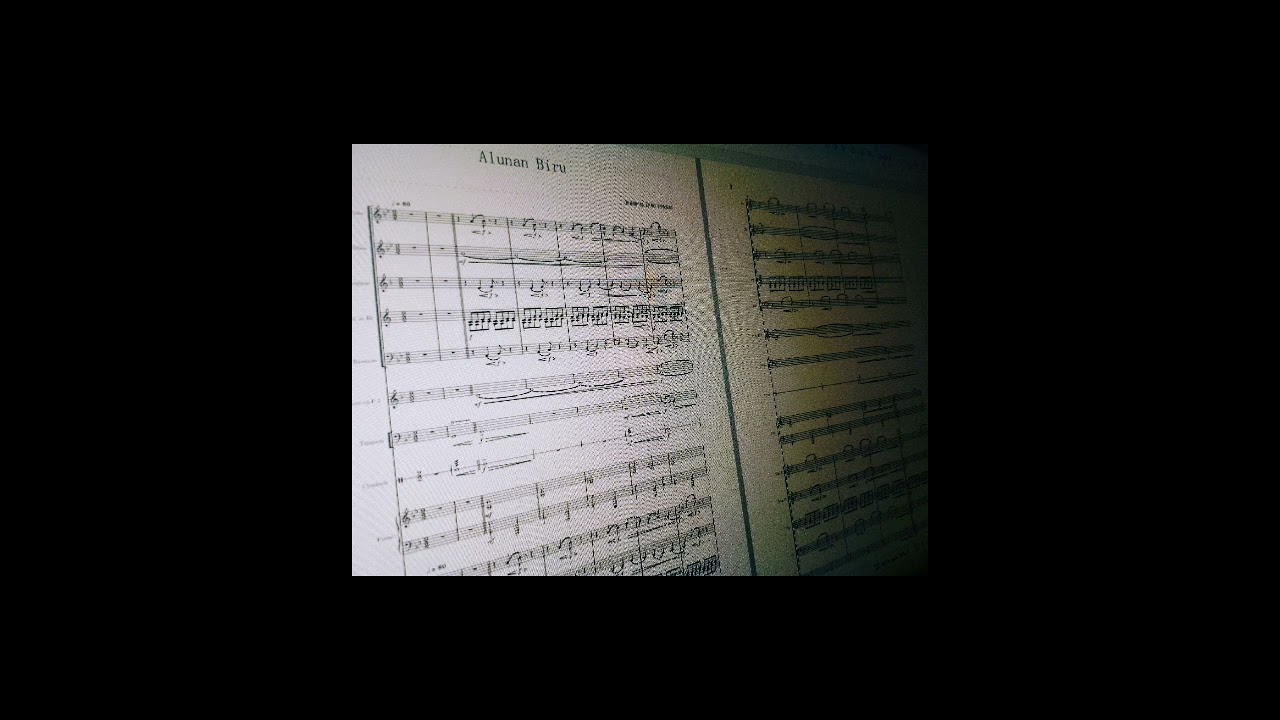 Alunan Biru - Song/Arr by @mdiorchestra