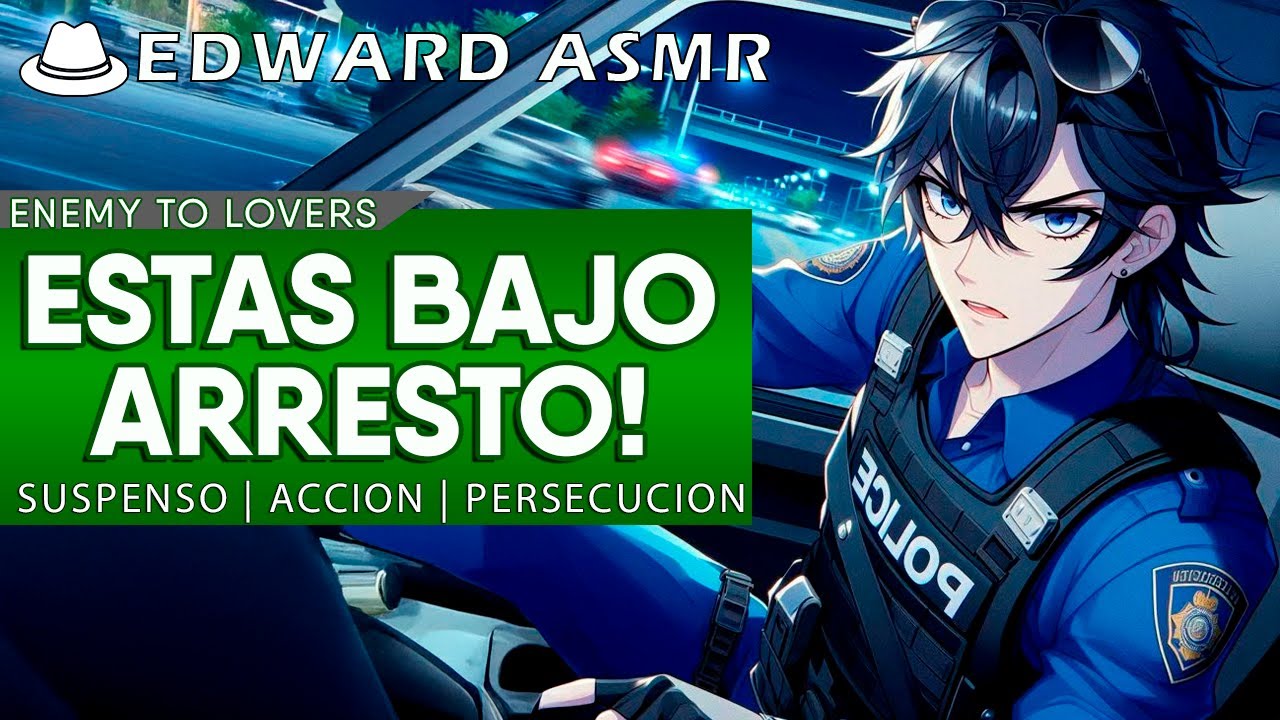 ASMR 💚 Enemy to Lovers | Policía y Ladrona: Entre La Justicia y el Deseo De Un Amor Prohibido ⛓👮‍♂️🚔