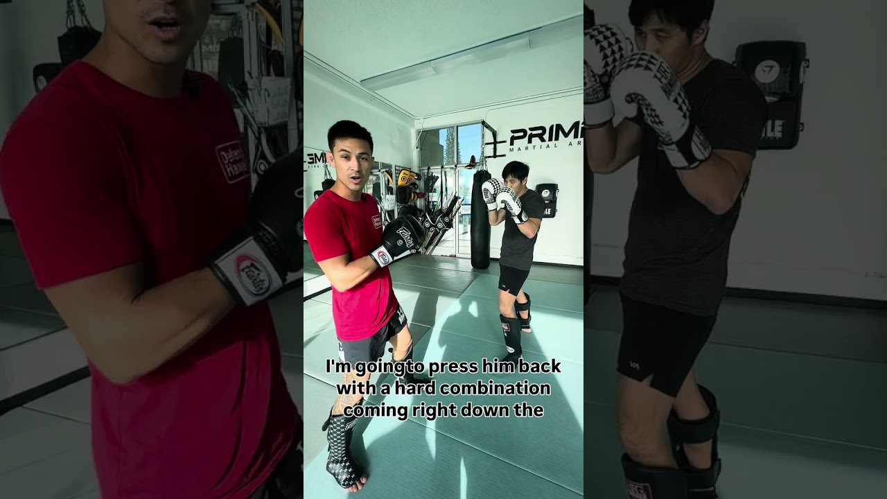Spinning kick set up by Martin “The Spartan” Day 