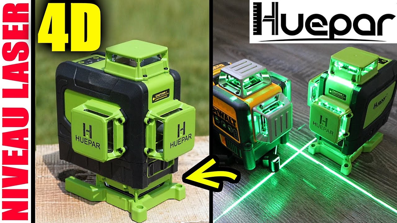 HUEPAR 4D лазерный уровень 904DG 4x360° 5200mAh  laser OSRAM ALIEXPRESS