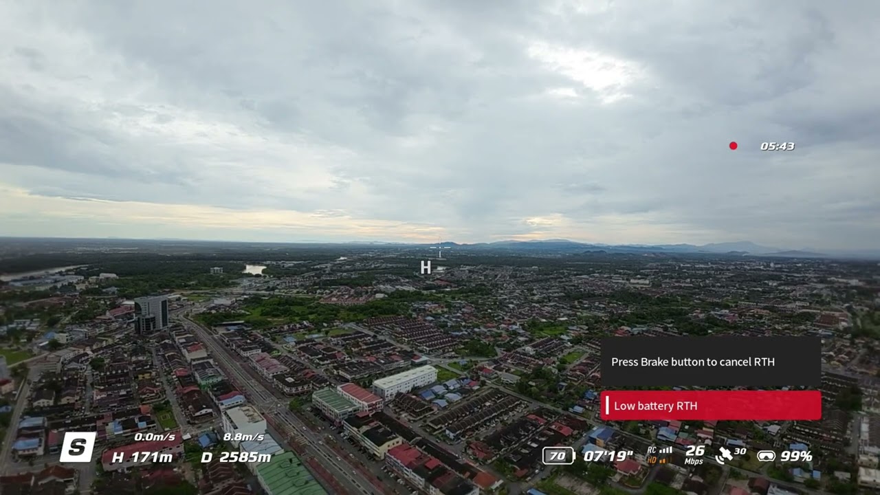 Dji Avata-Unlock FCC Mode by b3yond-Range Test at 2.7Km