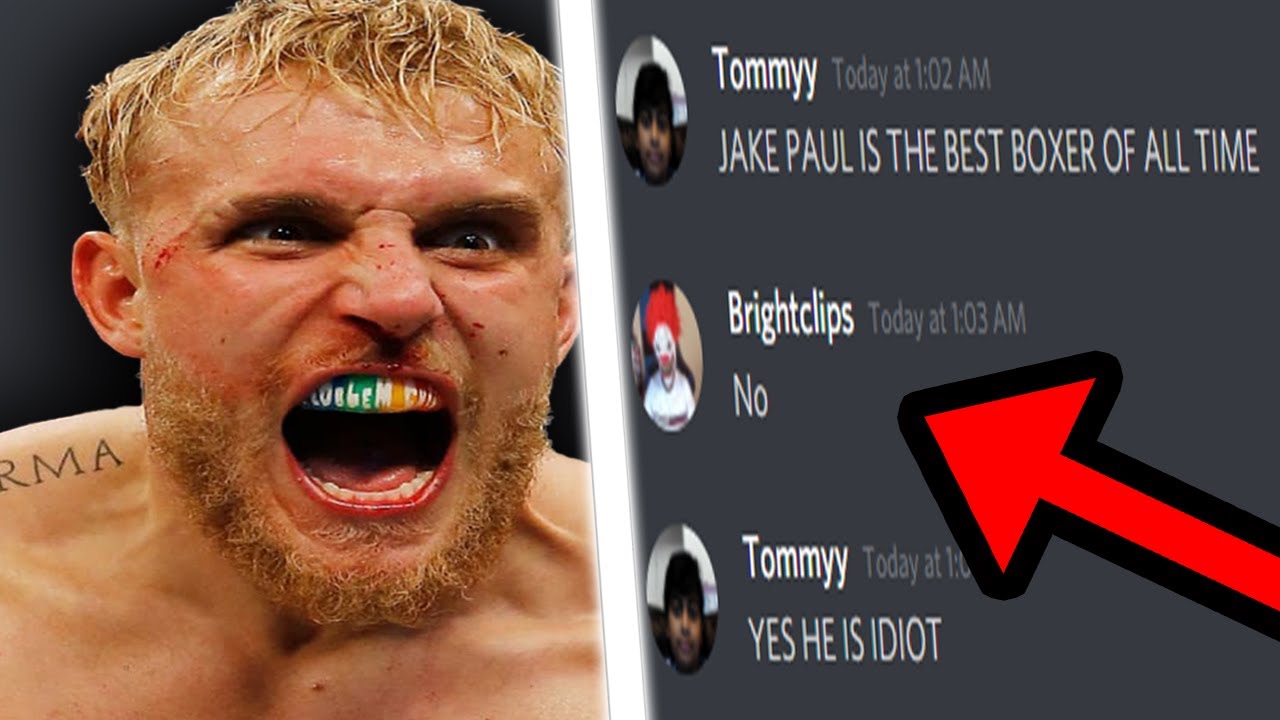 ТРОЛЛИНГ ФАНАТКИ ДЖЕЙКА ПОЛА В DISCORD! (МЫ ПОСТАВИЛИ ПАРИ)